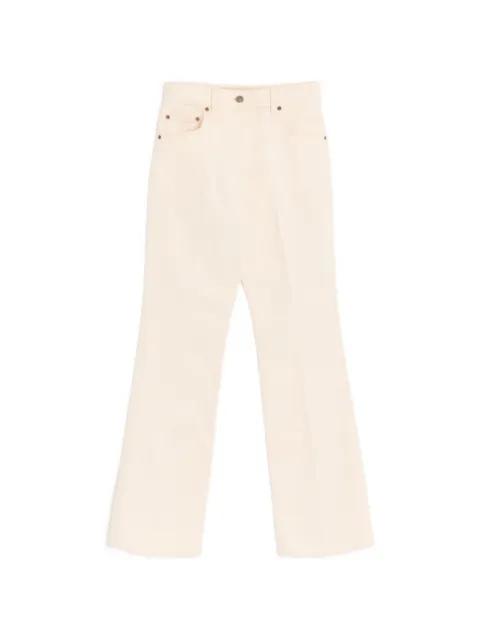 v-detail jeans by VALENTINO
