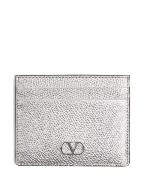 v-logo Signature card holder by VALENTINO