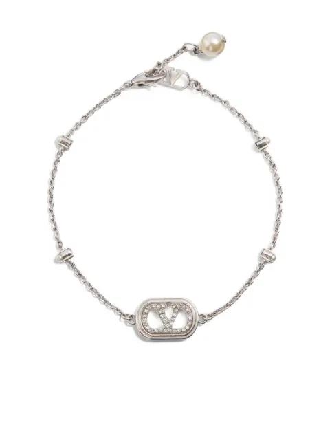 v-logo signature bracelet by VALENTINO