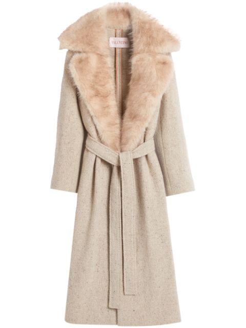 virgin-wool coat by VALENTINO