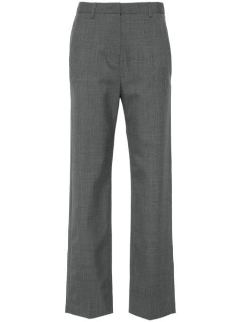 virgin-wool straight trousers by VALENTINO