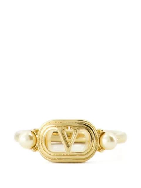 vlogo ovalette ring by VALENTINO
