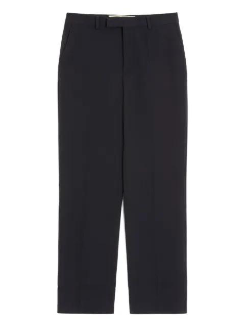wool gabardine trousers by VALENTINO