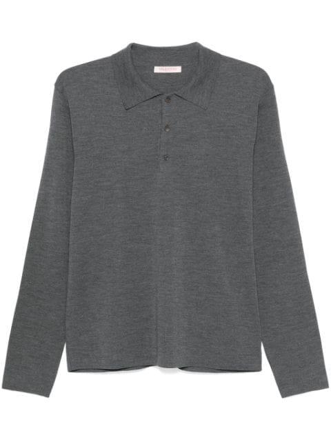 wool polo shirt by VALENTINO