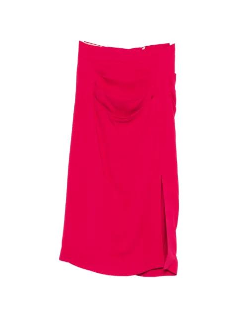 zip-fastening midi skirt by VALENTINO