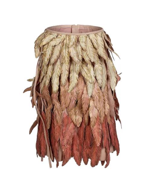 zip-up skirt by VALENTINO