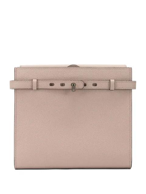 B-Tracollina leather cross body bag by VALEXTRA