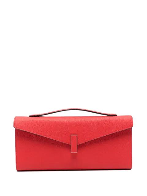Iside flap clutch bag by VALEXTRA