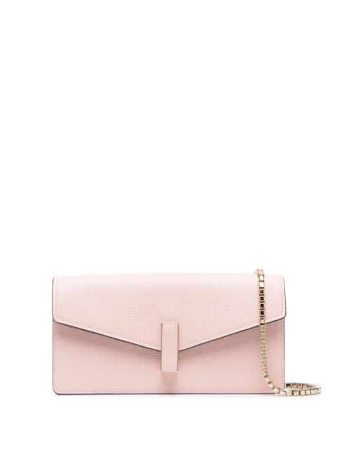 Iside leather clutch bag by VALEXTRA