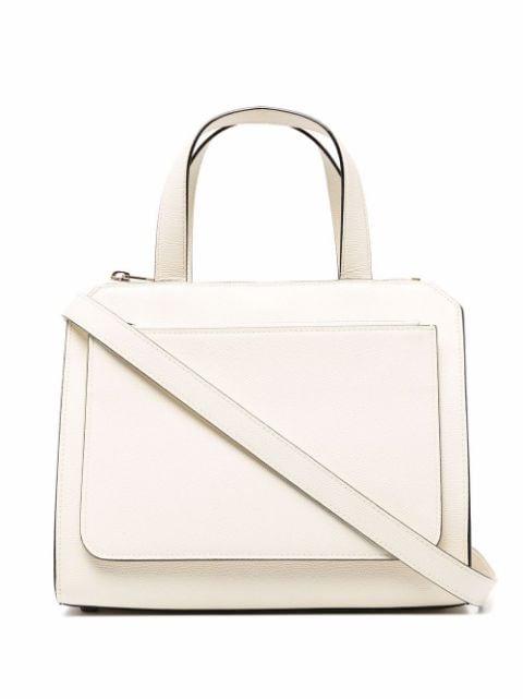 Passepartout top-handle tote bag by VALEXTRA