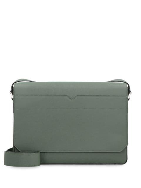 V-Line messenger bag by VALEXTRA
