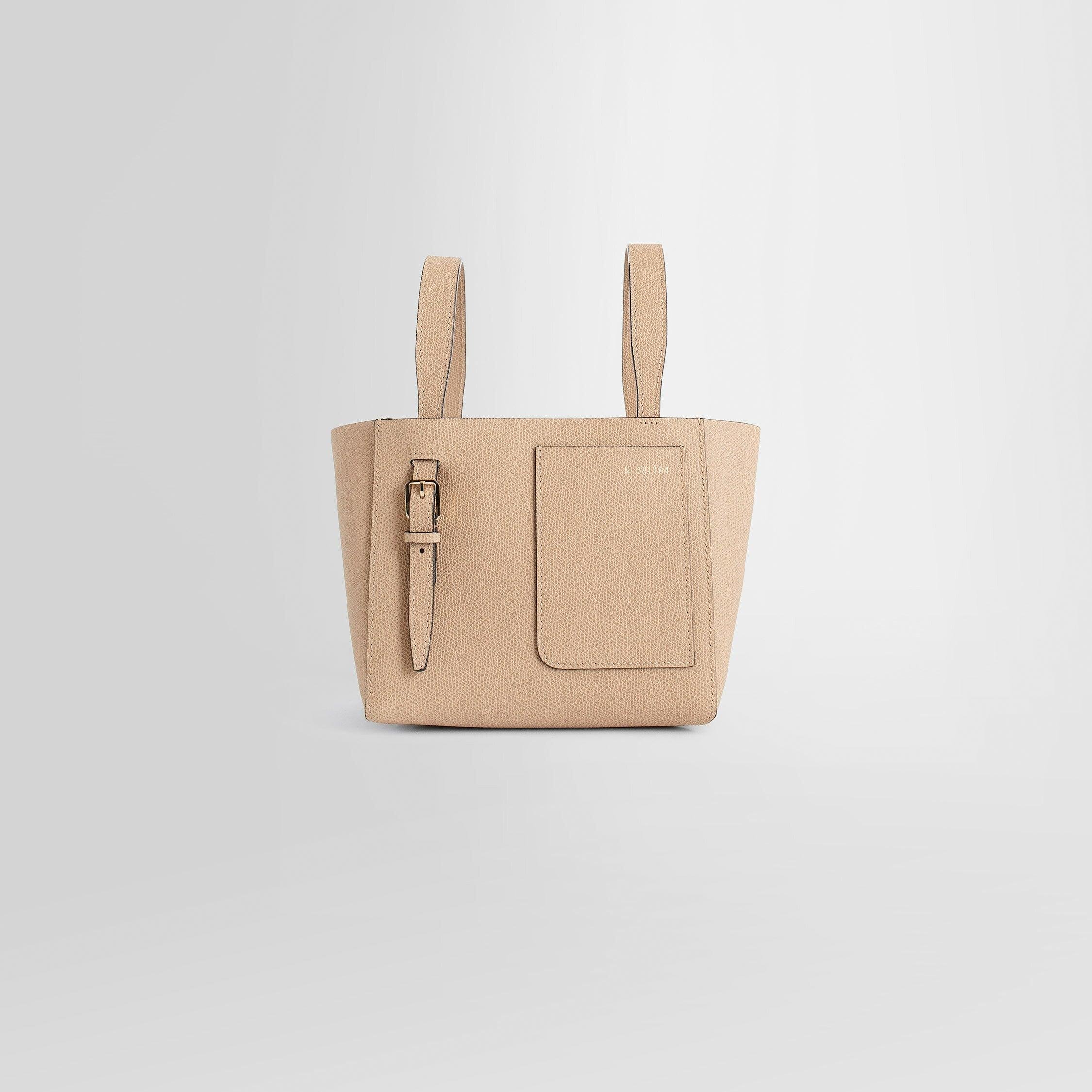 VALEXTRA WOMAN BEIGE TOP HANDLE BAGS by VALEXTRA