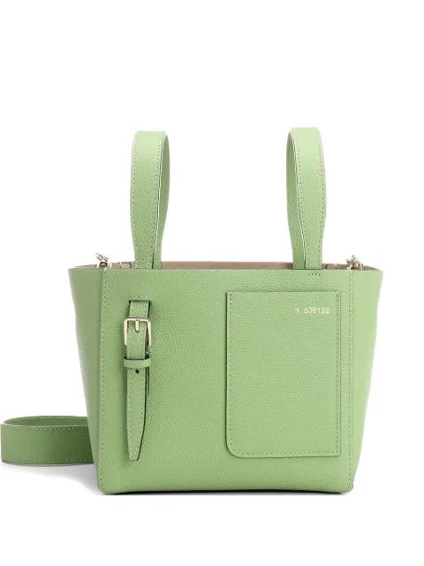 mini leather bucket bag by VALEXTRA