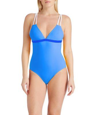 Aruba Double Strap One-Piece Swimsuit by VALIMARE