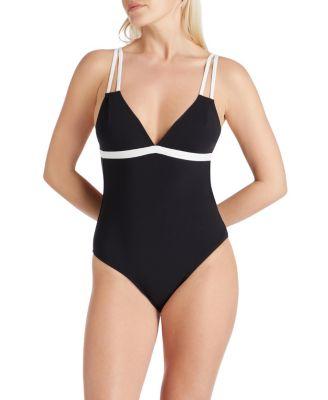 Aruba Double Strap One-Piece Swimsuit by VALIMARE