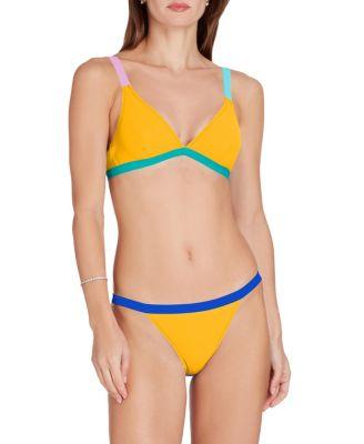 St Barths Colorblock Bikini Bottom by VALIMARE