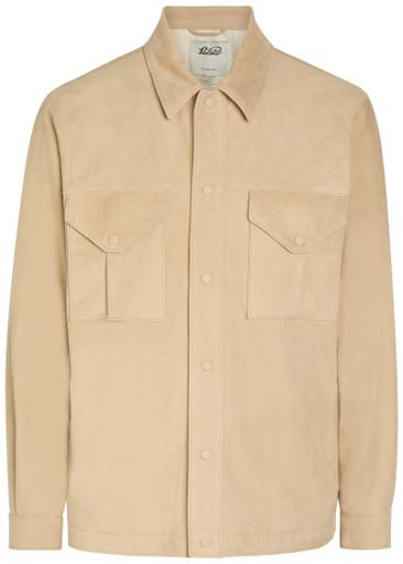 Blackley suede overshirt by VALSTAR