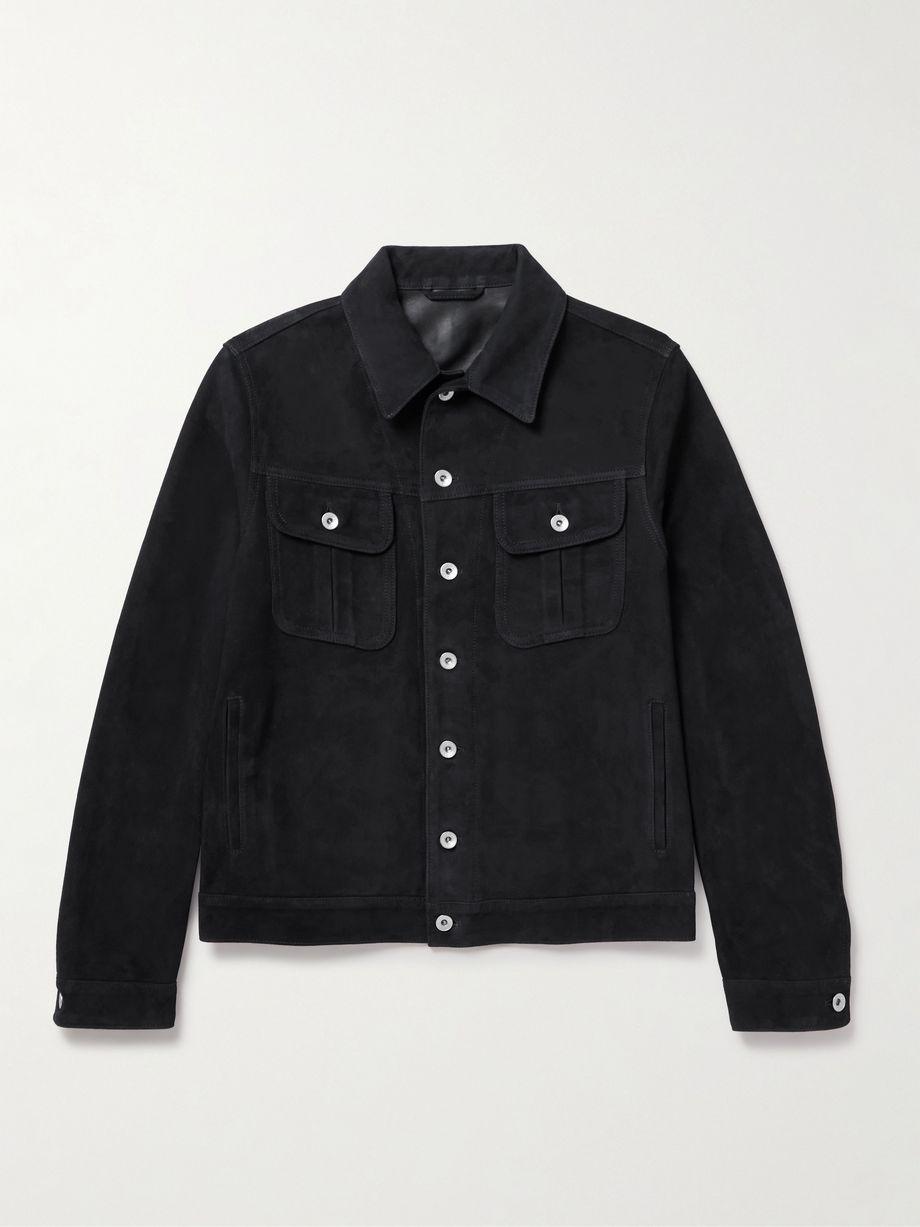 Davis Suede Trucker Jacket by VALSTAR