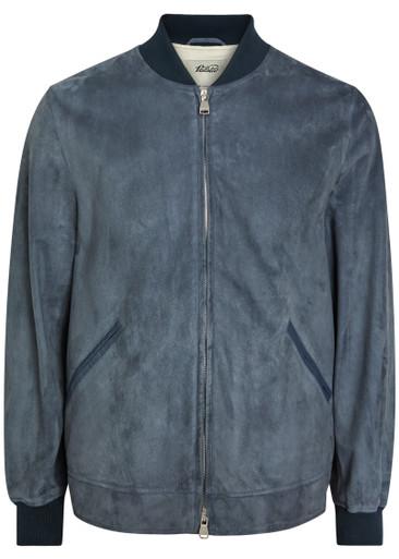 Evans suede bomber jacket by VALSTAR
