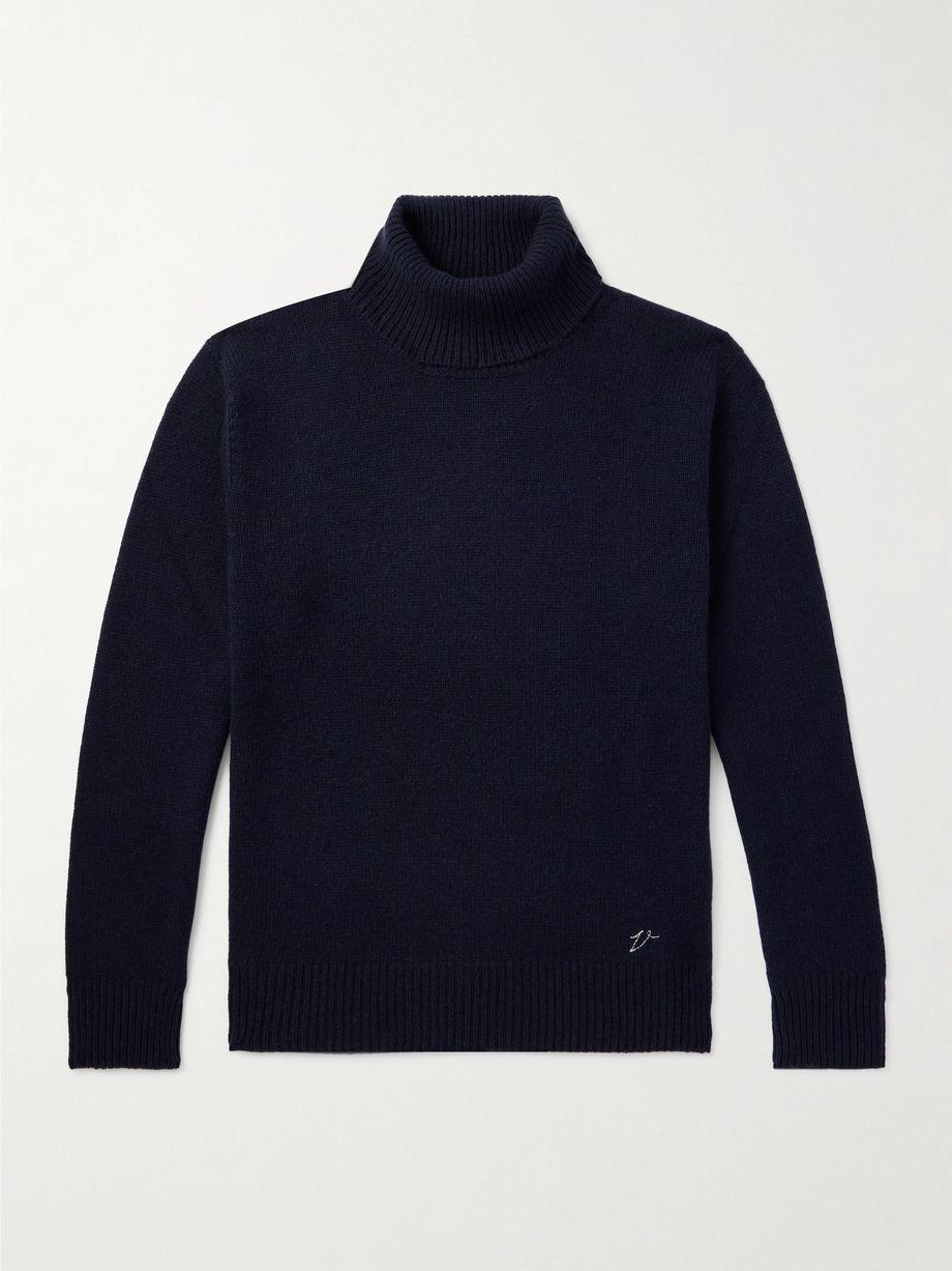 Logo-Embroidered Cashmere Rollneck Sweater by VALSTAR