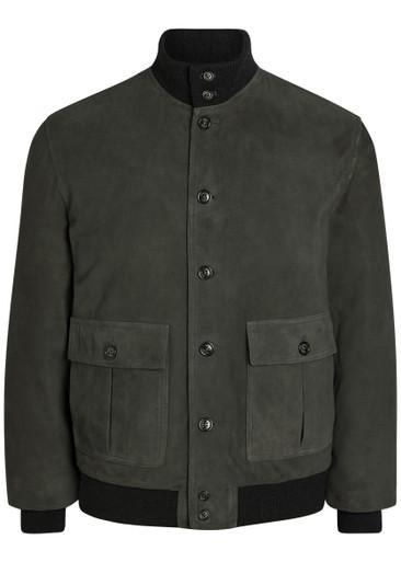 Valstarino padded suede jacket by VALSTAR