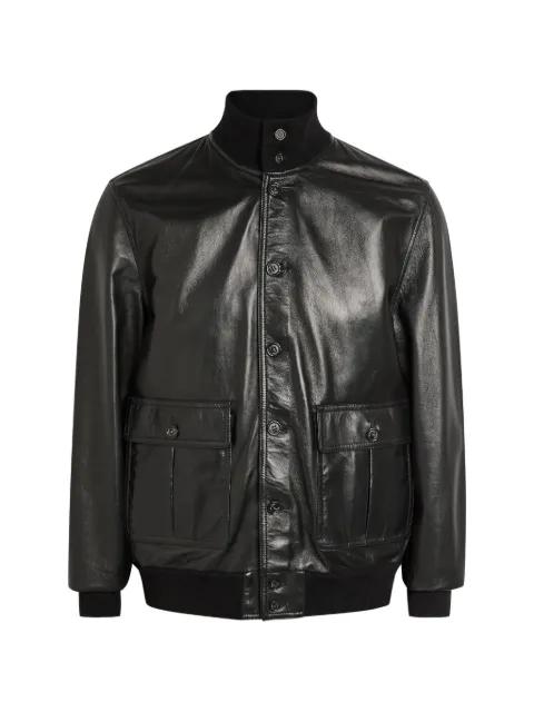 quilted leather jacket by VALSTAR