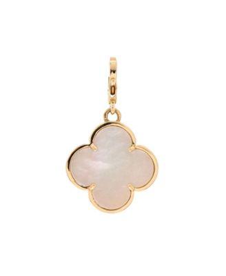 Magic Alhambra Pendant Charm 18K Gold and Mother of Pearl by  VAN CLEEF&ARPELS