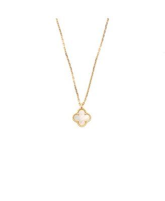 Sweet Alhambra Pendant Necklace 18K Gold and Mother of Pearl by  VAN CLEEF&ARPELS