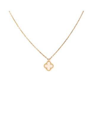 Sweet Alhambra Pendant Necklace 18K Gold and Mother of Pearl by  VAN CLEEF&ARPELS