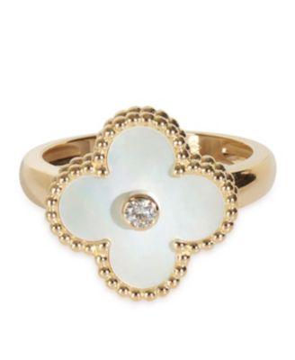 Vintage Alhambra 18k Yellow Gold Ring by  VAN CLEEF&ARPELS