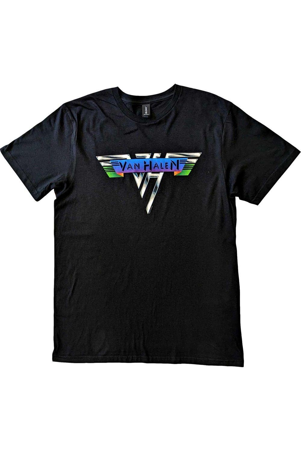 Logo Cotton T-Shirt by VAN HALEN