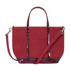 Baby Canvas And Sequins Cabas Tote Bag by VANESSA BRUNO