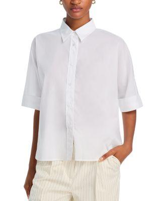 Bobby Cotton Elbow Sleeve Shirt by VANESSA BRUNO