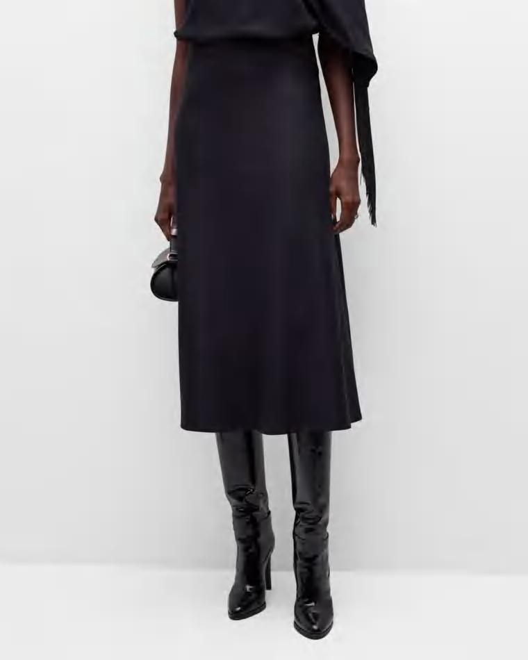 Boushra A-Line Midi Skirt by VANESSA BRUNO