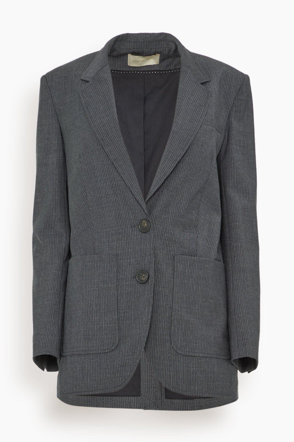 Bradley Jacket in Anthracite Chine by VANESSA BRUNO