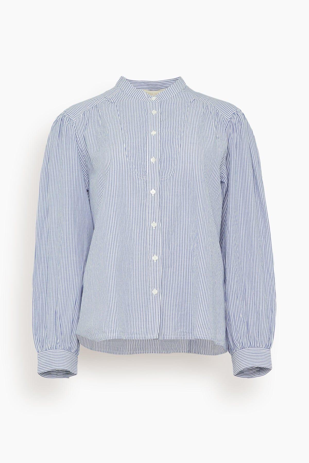 Chouchou Blouse in Bleu by VANESSA BRUNO