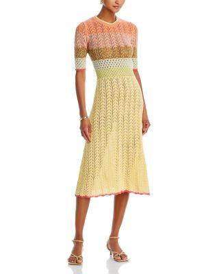 Coronille Knit Midi Dress by VANESSA BRUNO