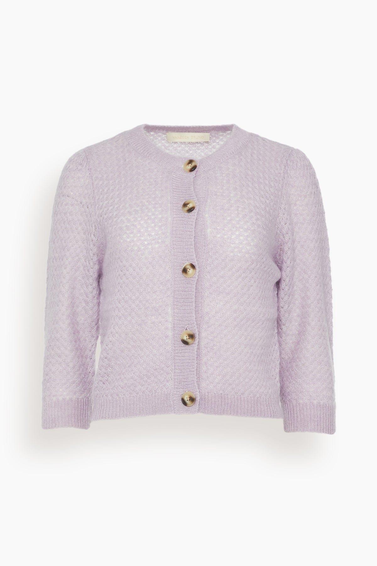 Erika Cardigan in Mauve by VANESSA BRUNO