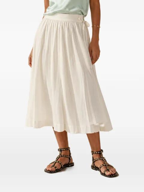 Guillaume tie-waist midi skirt by VANESSA BRUNO