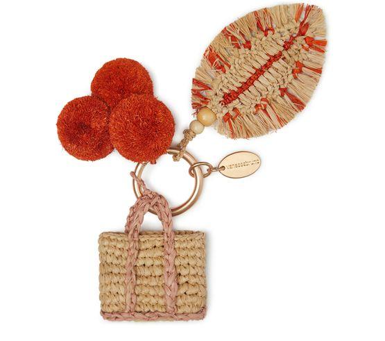 Leaf Charm keychain by VANESSA BRUNO