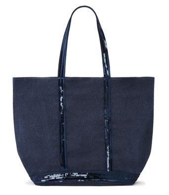 Linen L cabas tote by VANESSA BRUNO