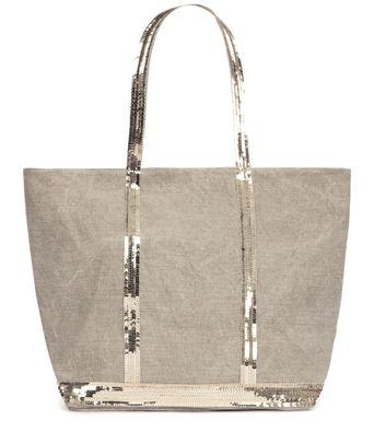 Linen L cabas tote by VANESSA BRUNO