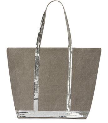 Linen L cabas tote by VANESSA BRUNO