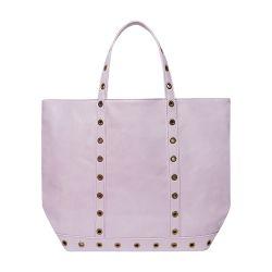 M cracked leather tote bag by VANESSA BRUNO