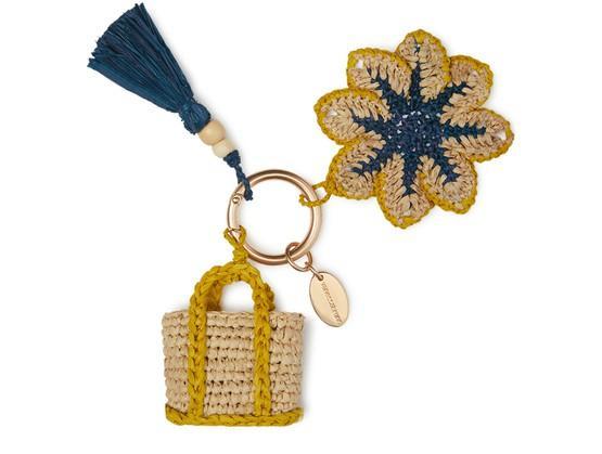 Magnolia Charm keychain by VANESSA BRUNO