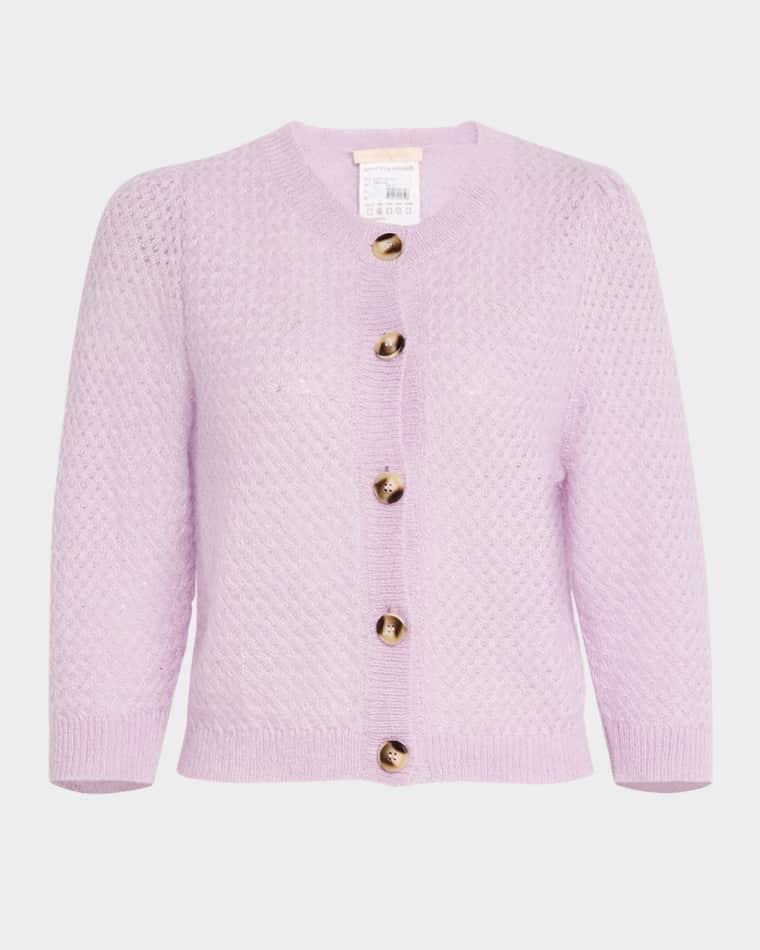 Open-Stitch Superkid Mohair Cardigan by VANESSA BRUNO