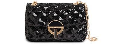 Sequinned nano Moon bag by VANESSA BRUNO