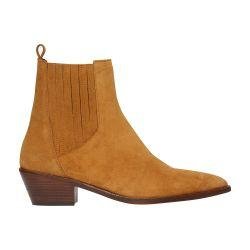 Suede cowboy ankle boots by VANESSA BRUNO