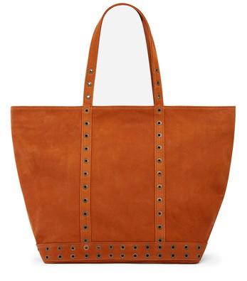 Suede leather L cabas tote bag by VANESSA BRUNO