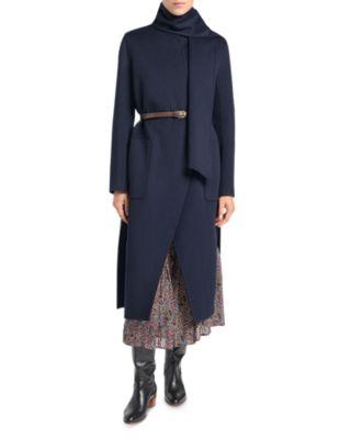 Valeran Scarf Coat by VANESSA BRUNO